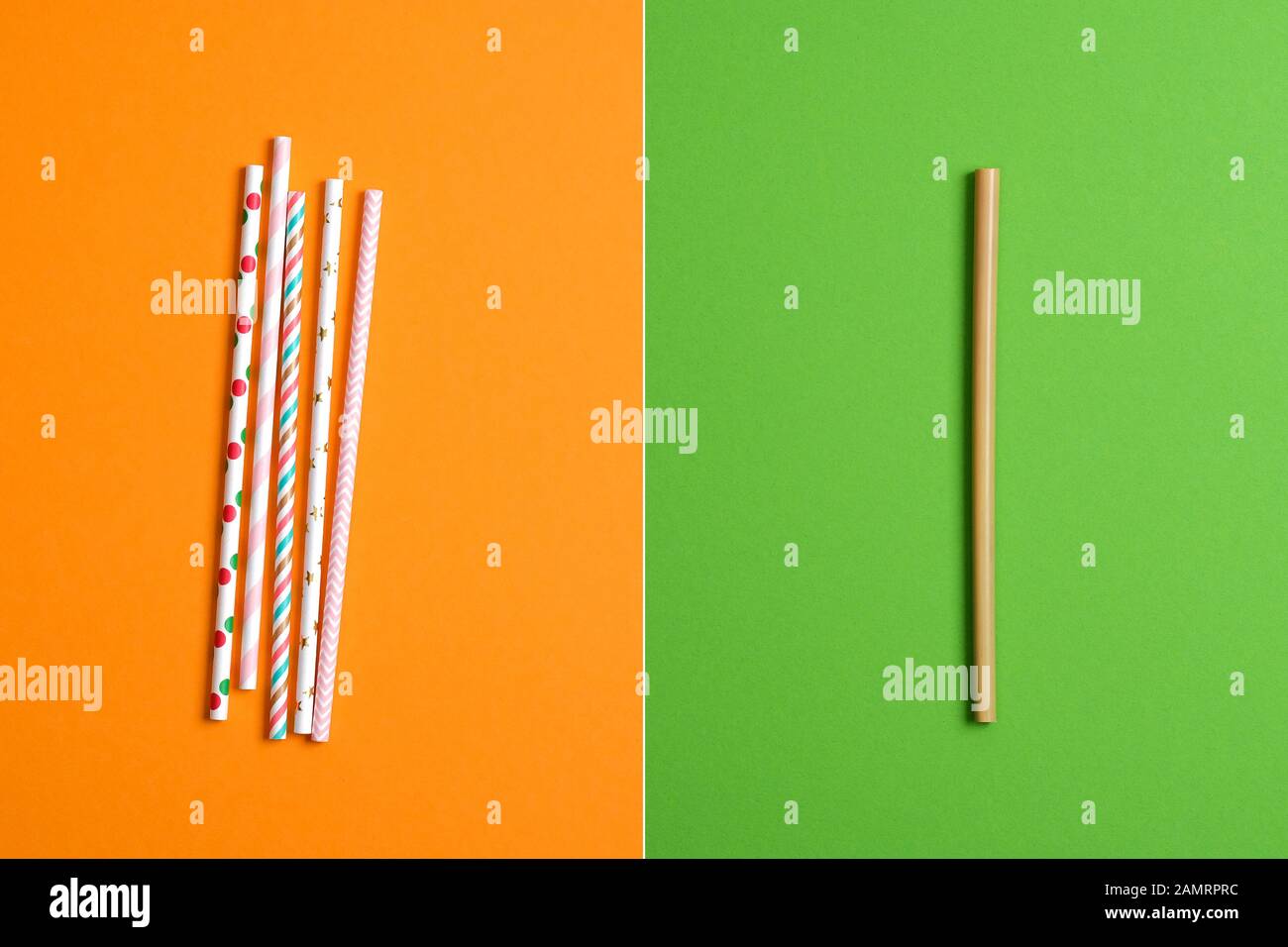 Disposable Plastic Cocktail Drinking Straws vs Eco friendly Reusable
