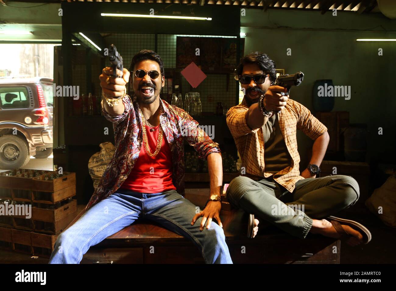 MAARI 2, (aka MAARI TWO), from left: Dhanush, Kreshna, 2018 ...