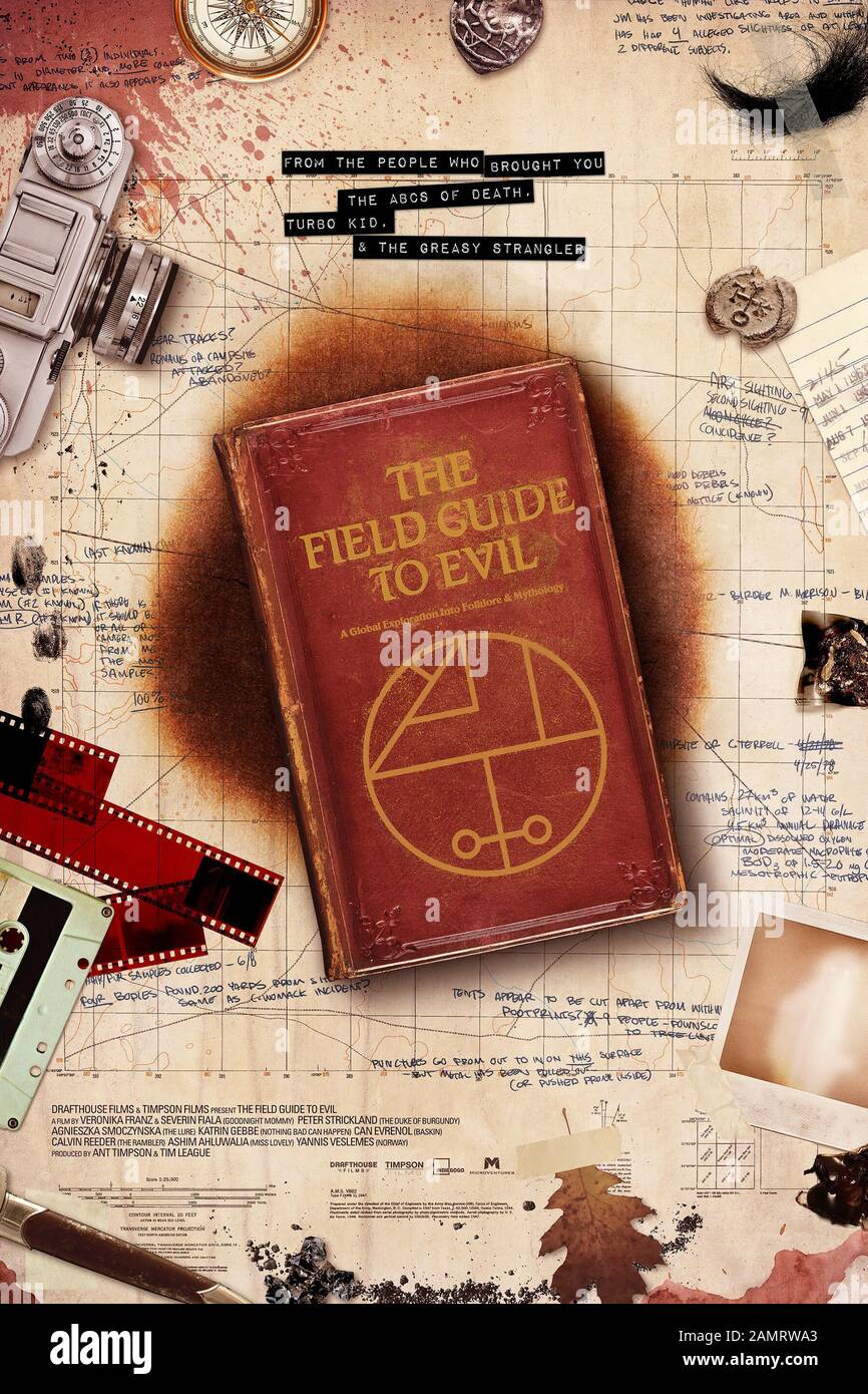 THE FIELD GUIDE TO EVIL, poster, 2018. © Drafthouse Films / courtesy