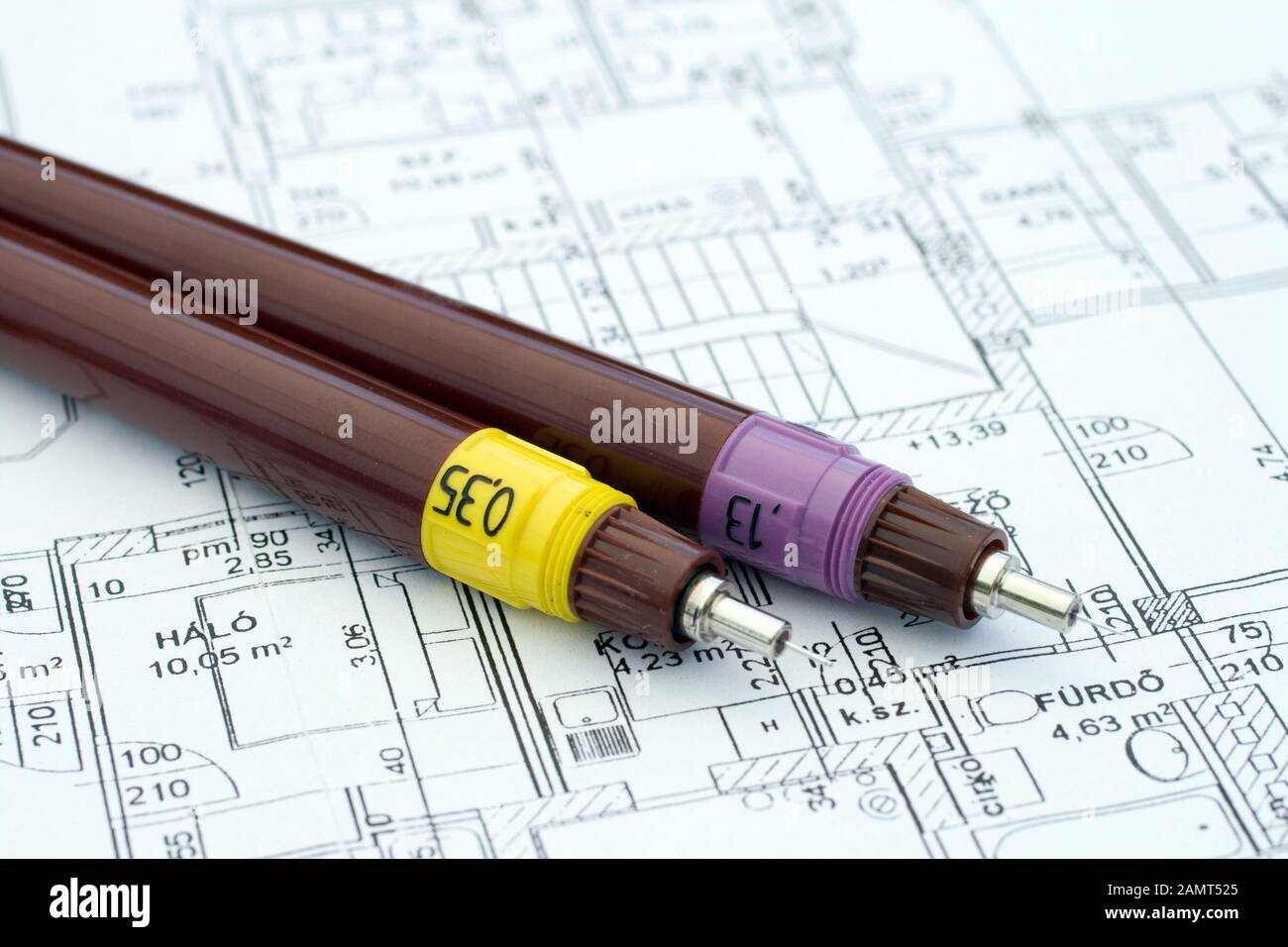 Technical Drawing Of Pen Stock Photos & Technical Drawing Of Pen Stock