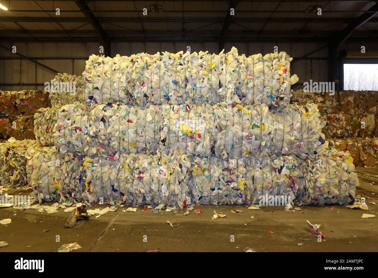 General views of the Viridor Waste and Recycling Plant in Ford, West