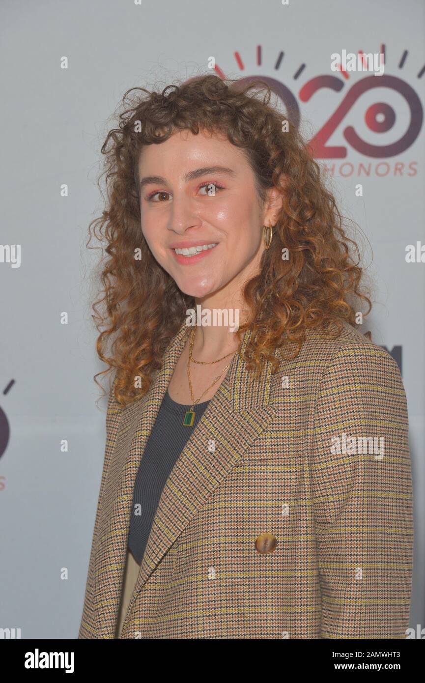 JANUARY 06 - ASTORIA, NY: Liza Mandelup attends the Cinema Eye 2020 Awards Ceremony at the Museum of the Moving Image on January 6, 2020 in New York C Stock Photo