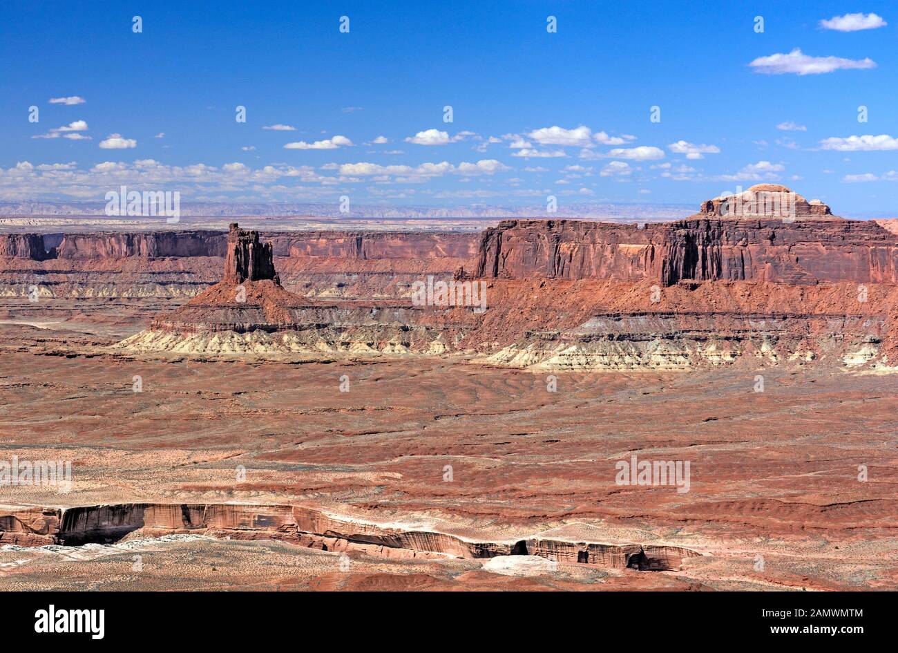 Candlestick Tower in the Green River Canyon in Canyonlands National ...