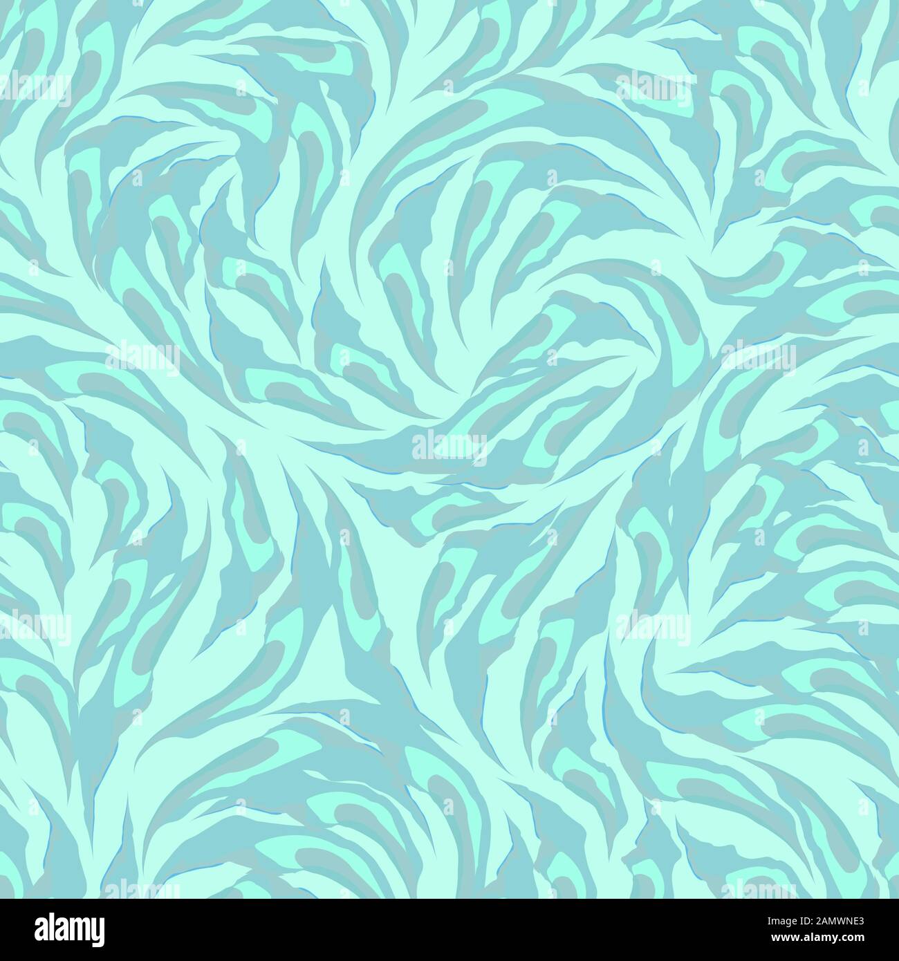 Seamless pattern of abstract tricolor torn shapes. Texture for fabrics or wrapping paper. Stock Vector