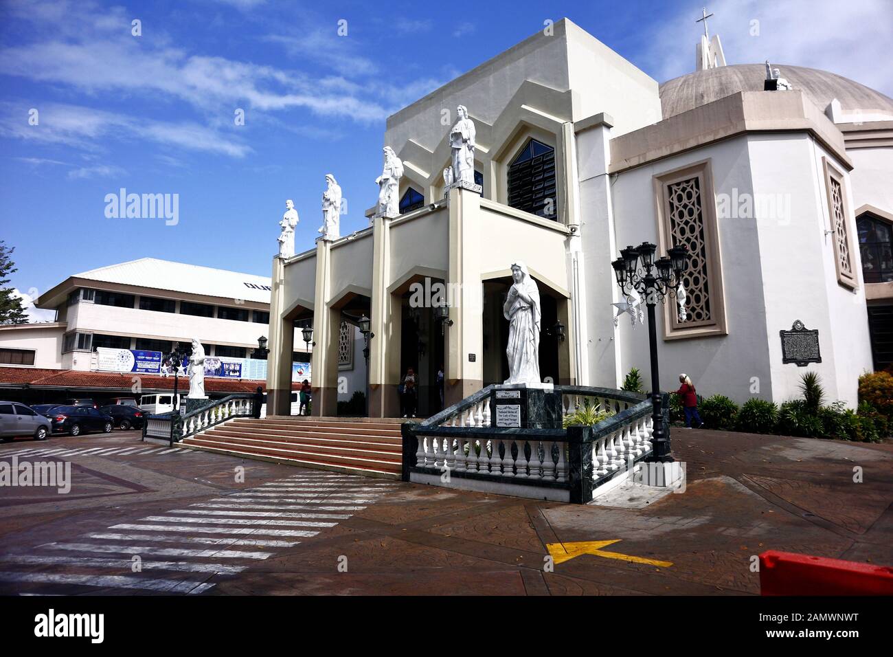 Antipolo City, Philippines January 10, 2020 Facade and entrance of
