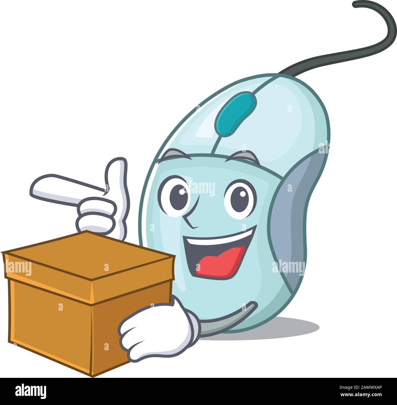 Cartoon character computer mouse happy hi-res stock photography and images  - Page 3 - Alamy