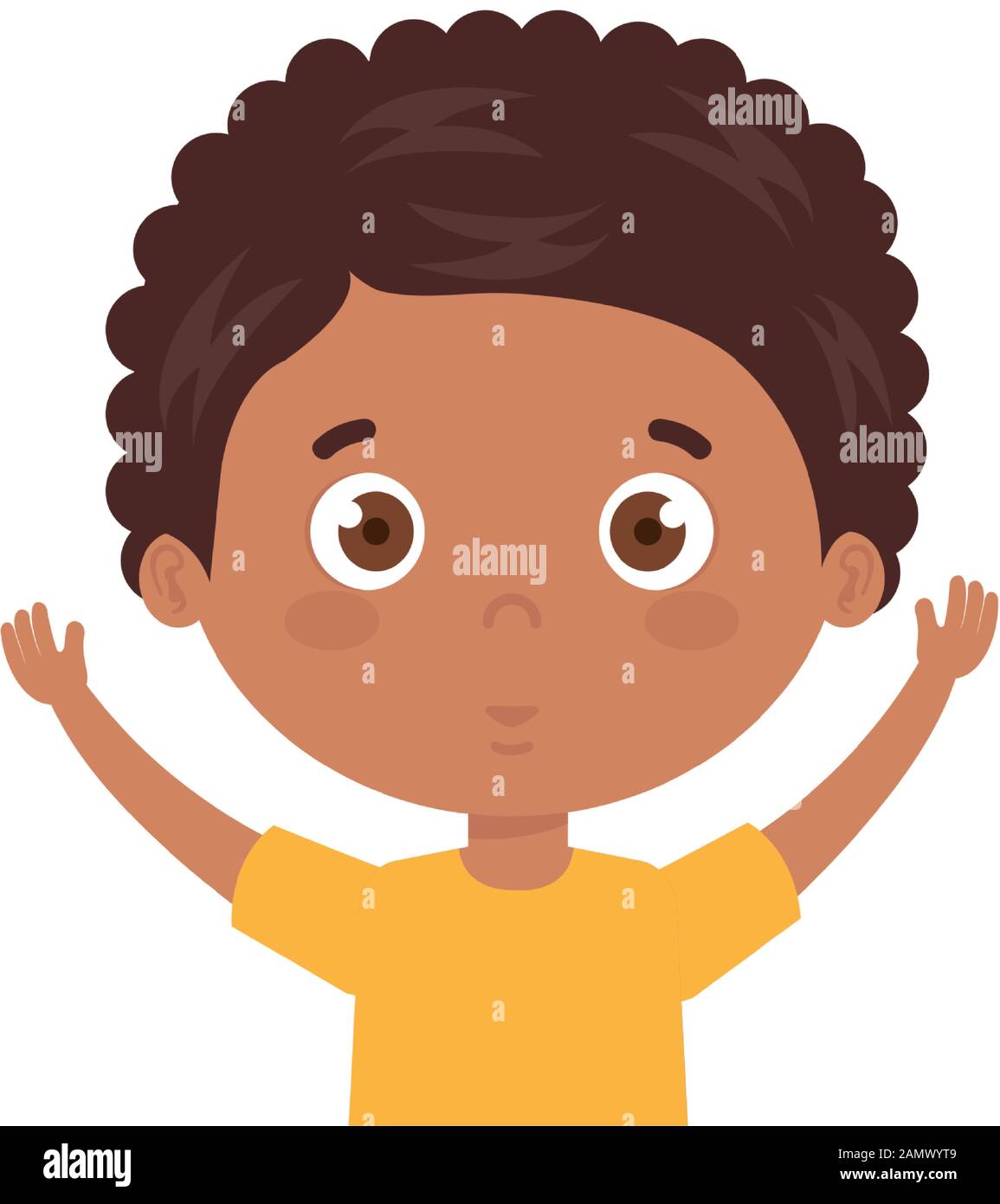 boy smiling on white background Stock Vector Image & Art - Alamy