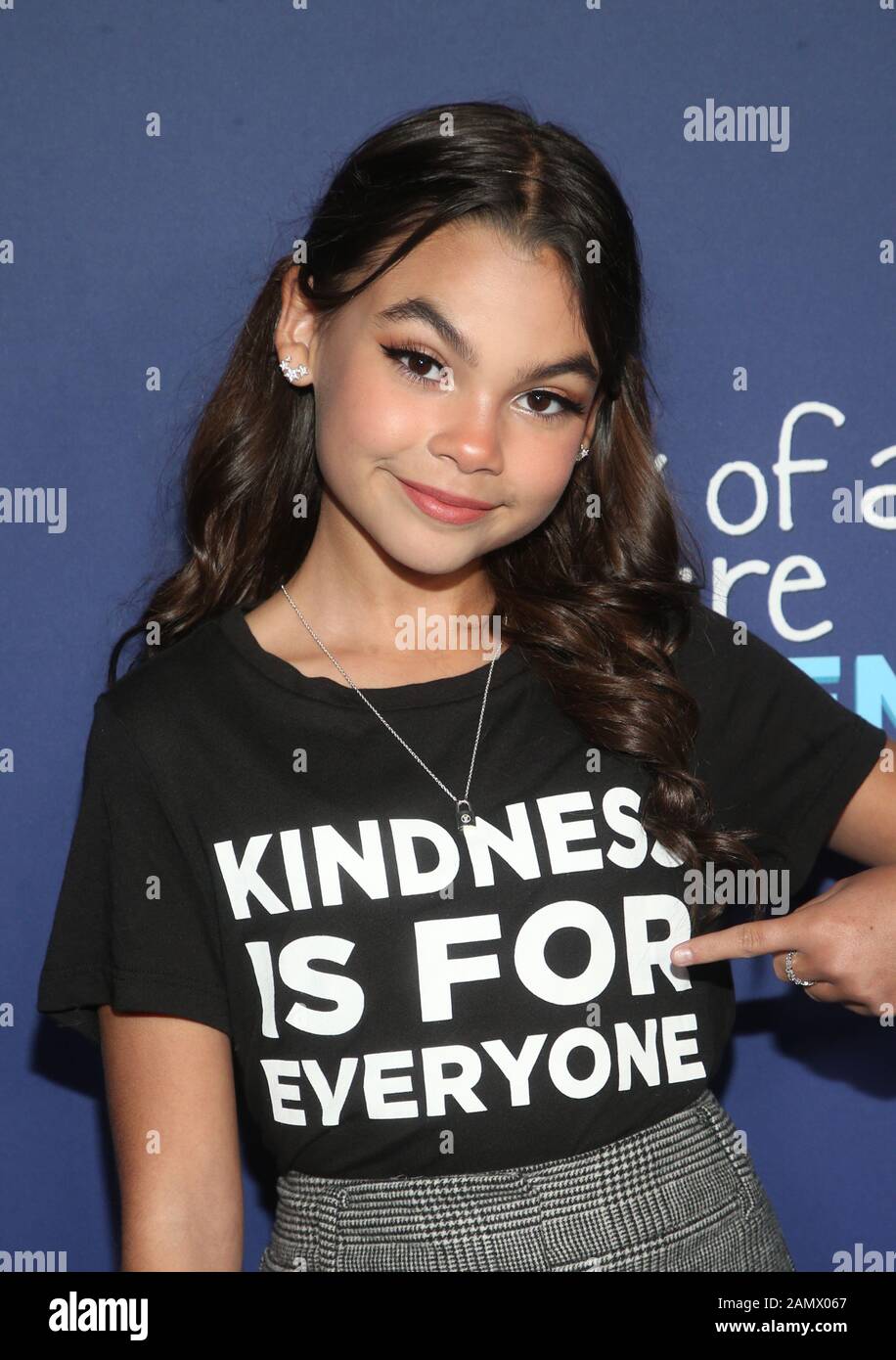 14 January 2020 - Hollywood, California - Ariana Greenblatt. Premiere Of  Disney +s Diary Of A Future President held at the ArcLight Cinemas.  (Credit Image: © FsAdMedia via ZUMA Wire Stock Photo - Alamy