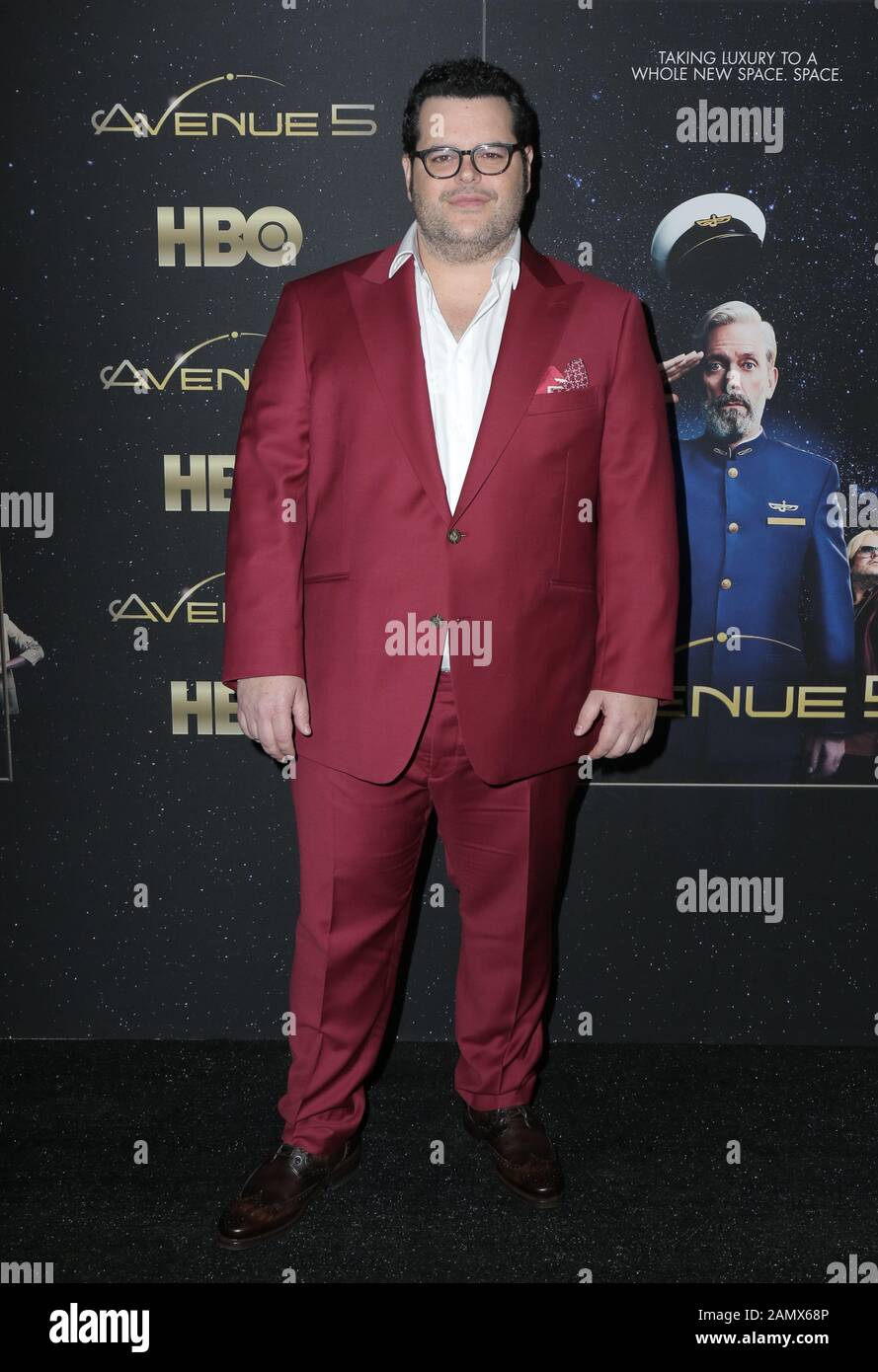 Los Angeles, USA. 14th Jan, 2020. Josh Gad at HBO Series AVENUE 5 Los Angeles Premiere held at the Avalon on January 14, 2020 in Hollywood, CA, USA (Photo by JC Olivera/Sipa USA) Credit: Sipa USA/Alamy Live News Stock Photo