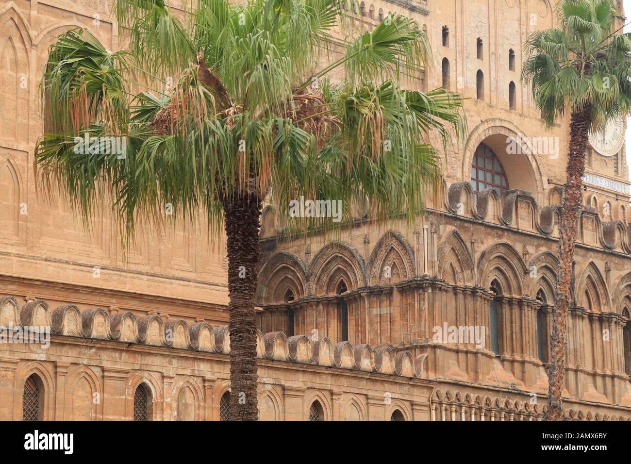 Cattedrale di Palermo Cathedral Stock Photo