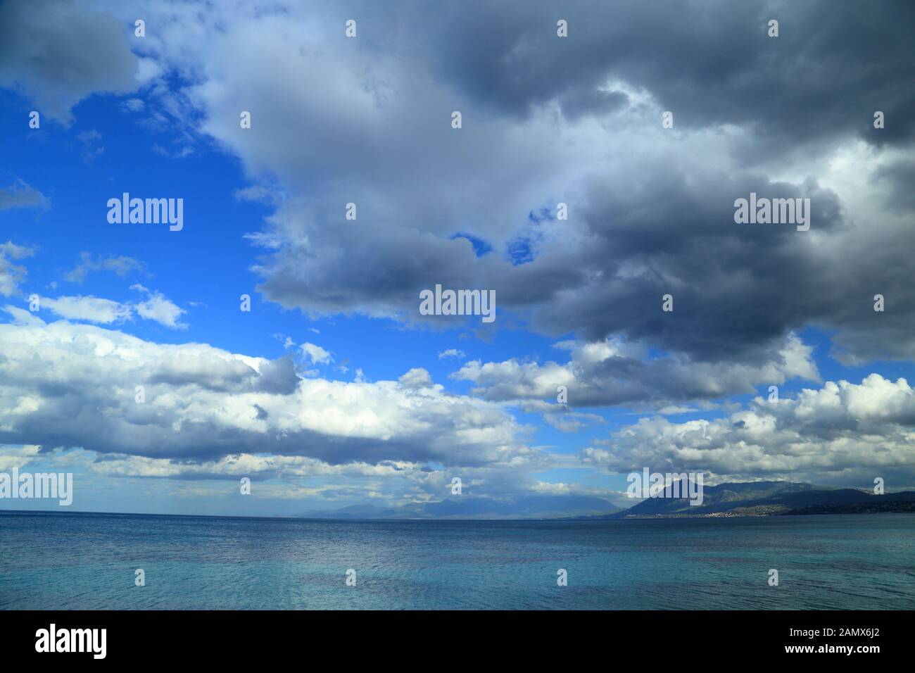 Clouds and sea Stock Photo