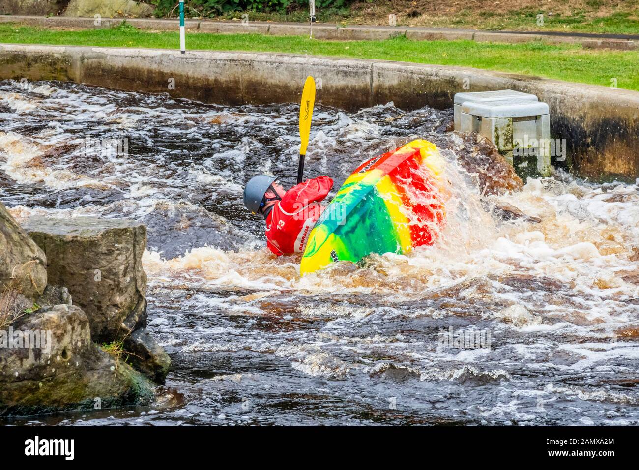 Tees barrage international white water centre hires stock photography