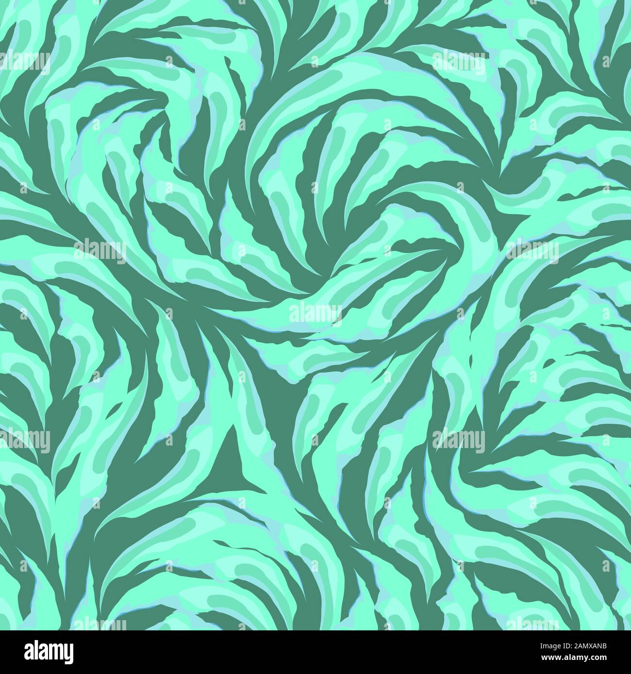 Seamless pattern of abstract tricolor torn shapes. Texture for fabrics or wrapping paper. Stock Vector