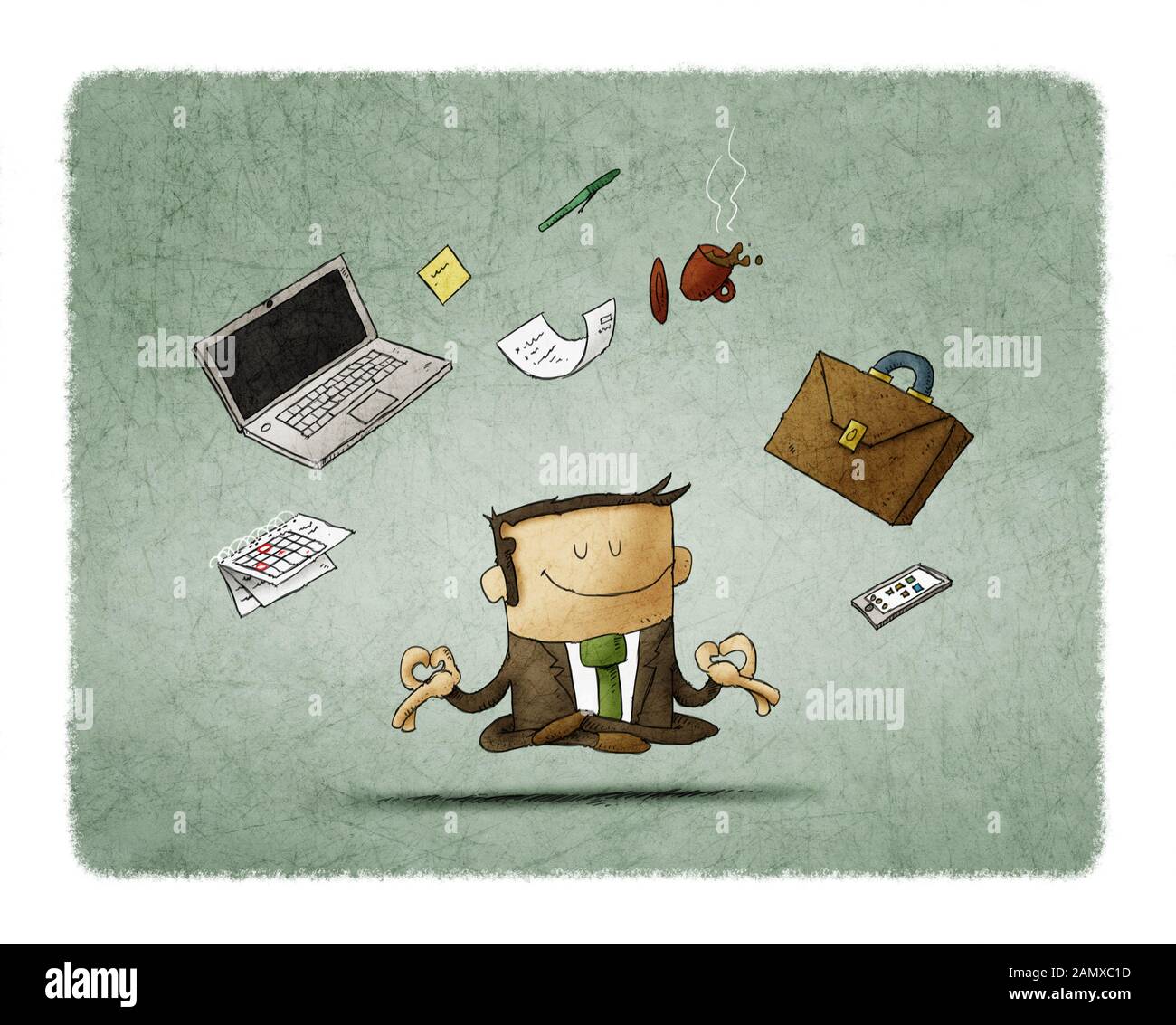 Stress management Cut Out Stock Images & Pictures - Page 2 - Alamy