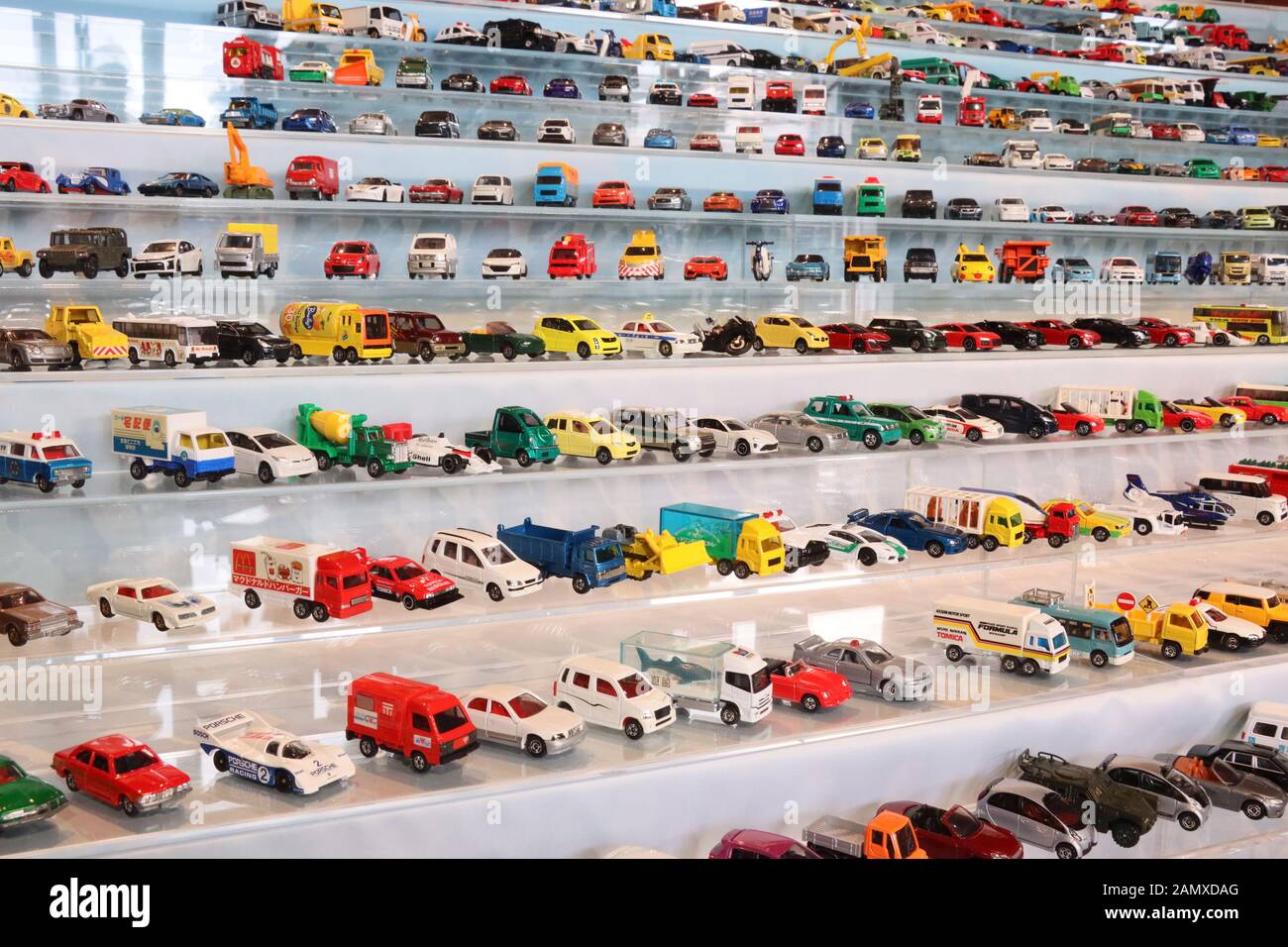 Tokyo, Japan. 15th Jan, 2020. Japanese toymaker Tomy’s minicars Tomica