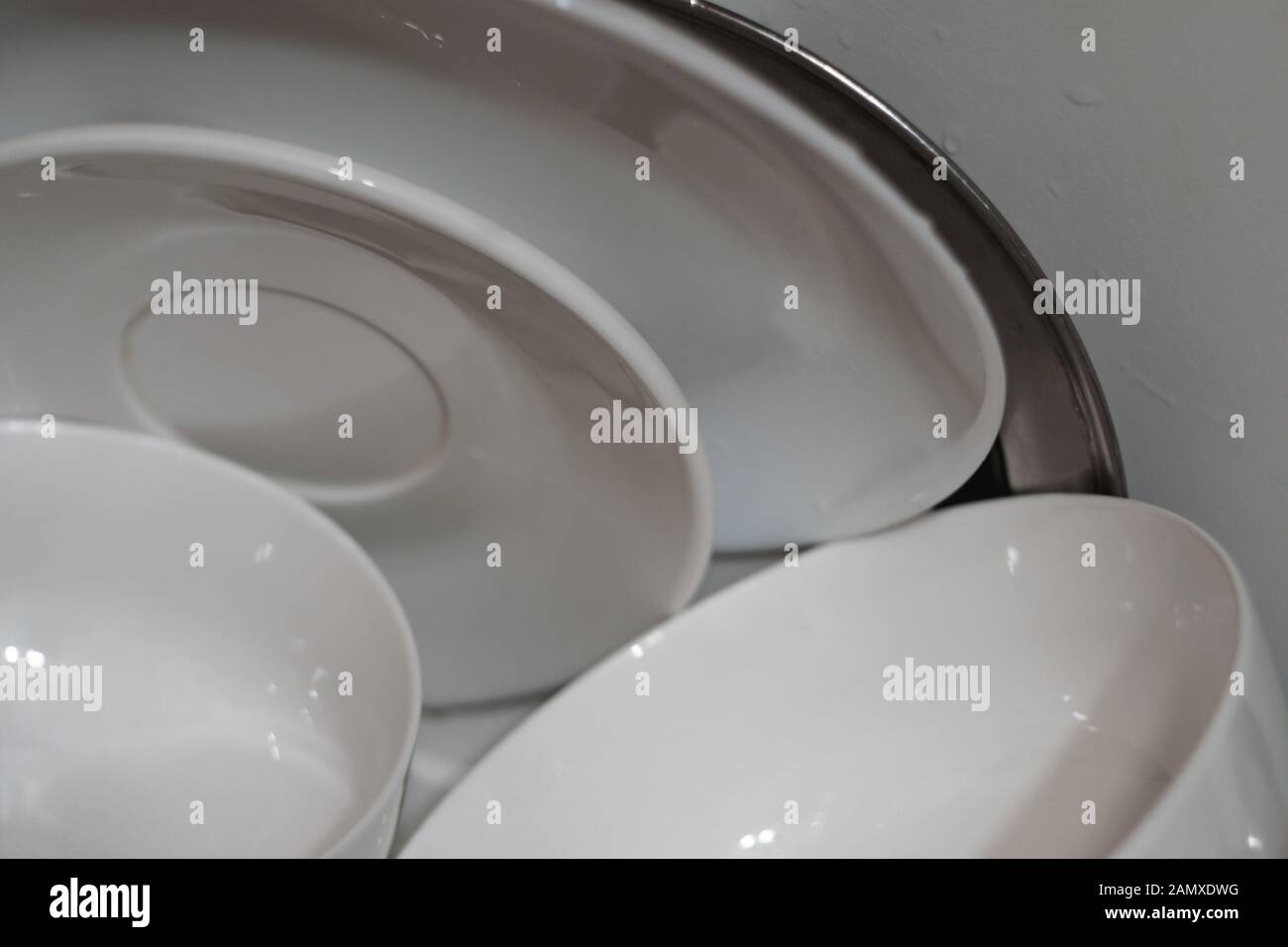Dishes piled up hires stock photography and images Alamy