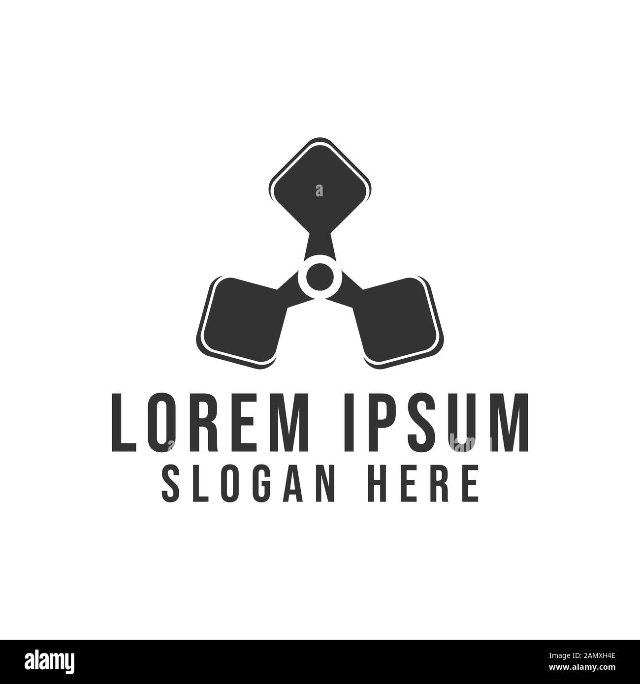 Triangle technology, Propeller logo Ideas. Inspiration logo design