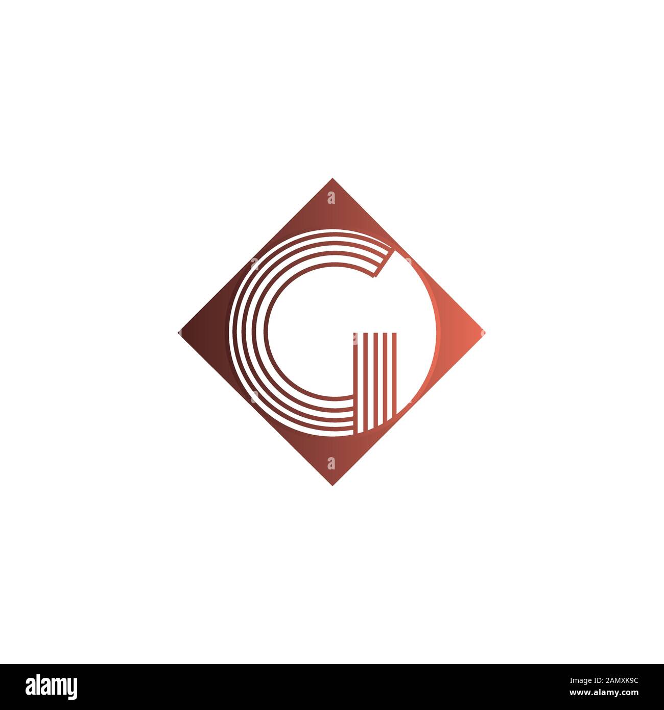 initial letter g logo vector design Stock Vector Image & Art - Alamy