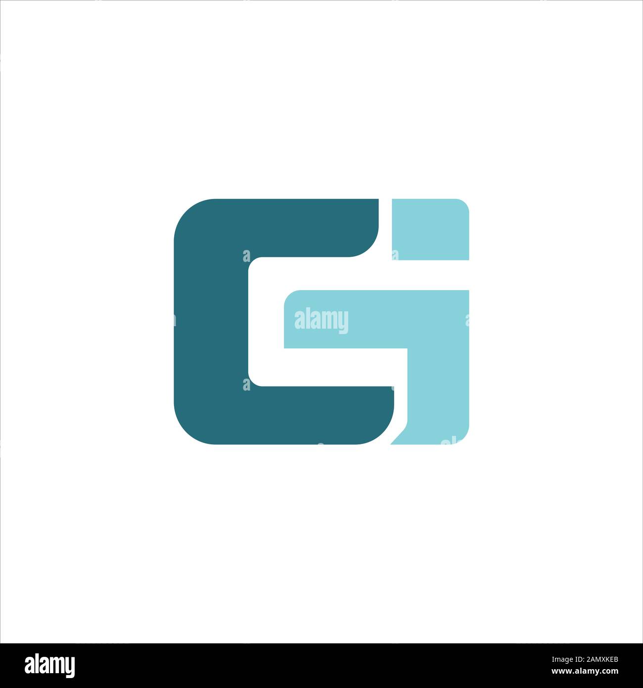 initial letter g logo vector design Stock Vector Image & Art - Alamy