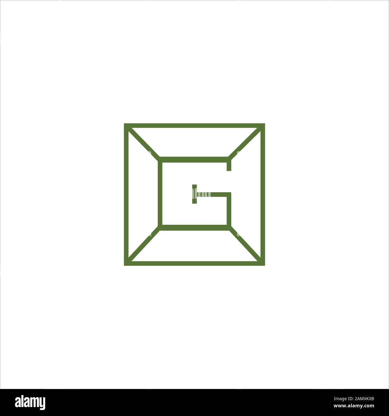 initial letter g logo vector design Stock Vector Image & Art - Alamy