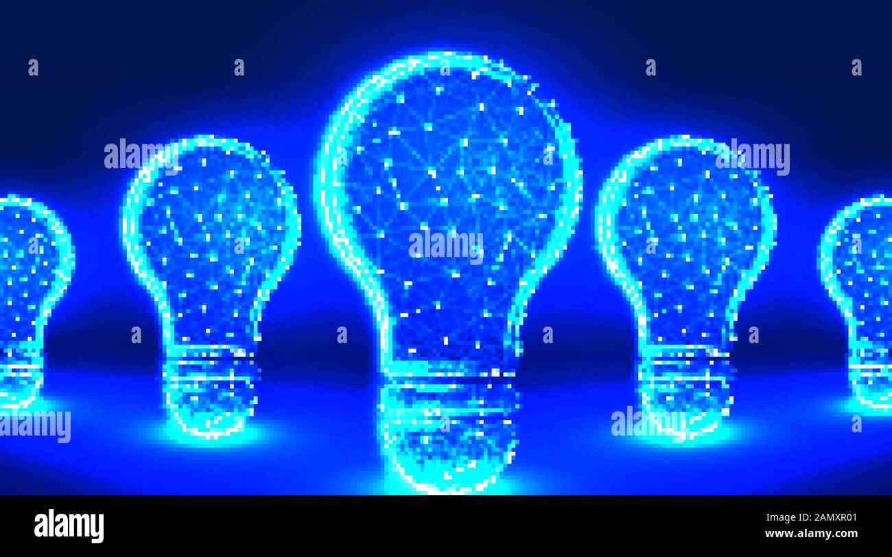 light bulb, energy saving, lamp glasses. mind and thinking solution