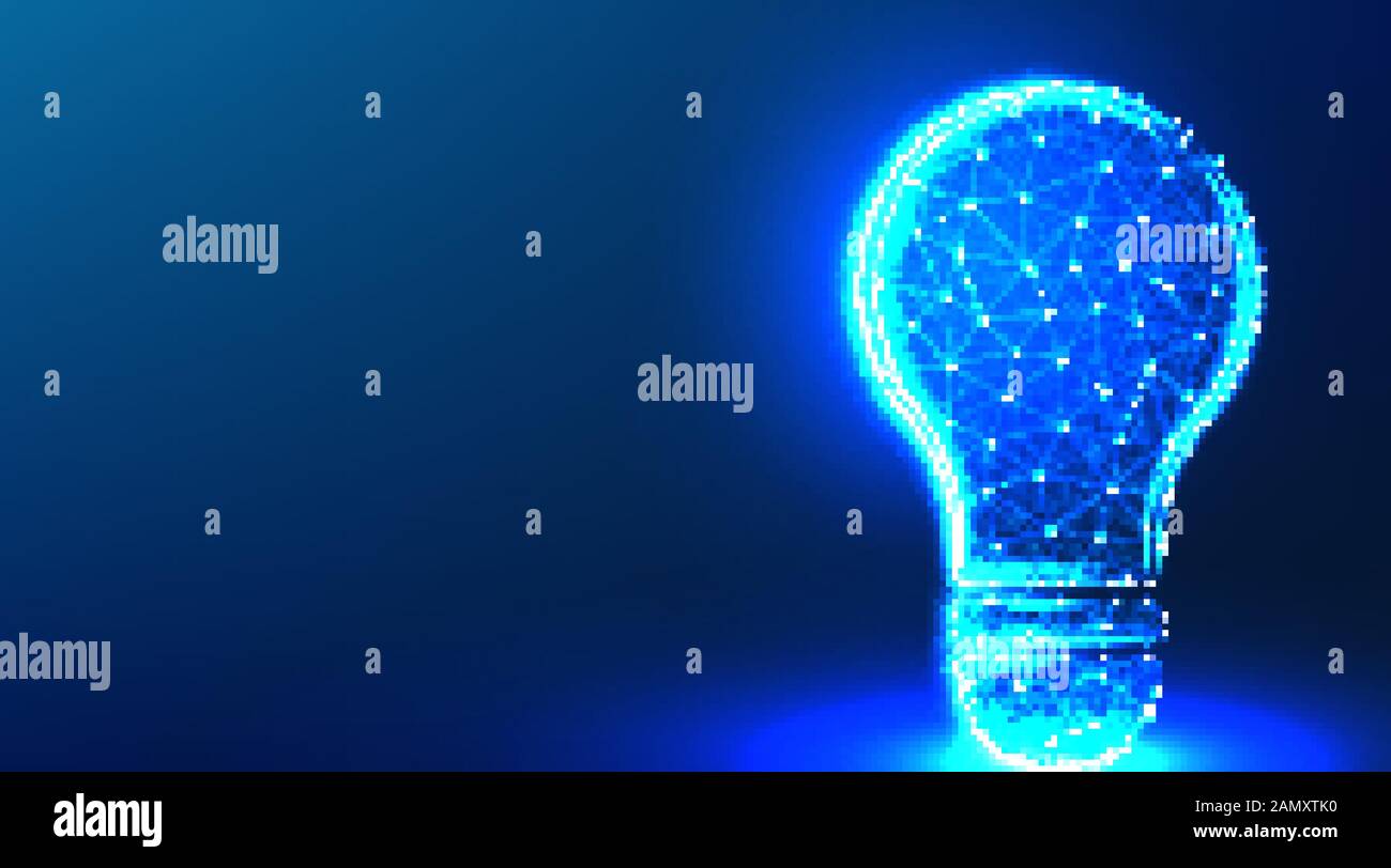 light bulb, energy saving, lamp glasses. mind and thinking solution