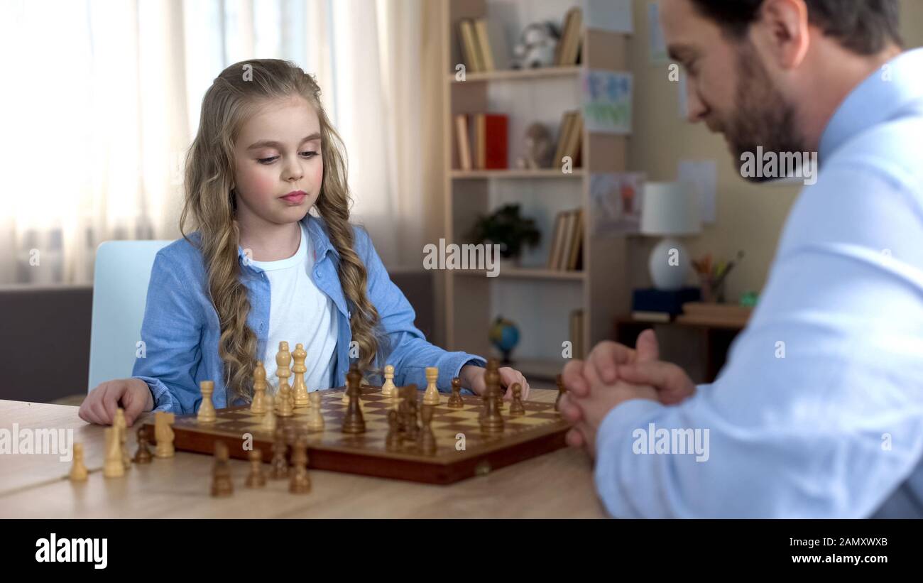 Little Clever Boy Playing Chess Online Stock Photo - Image of monitor,  home: 62046156