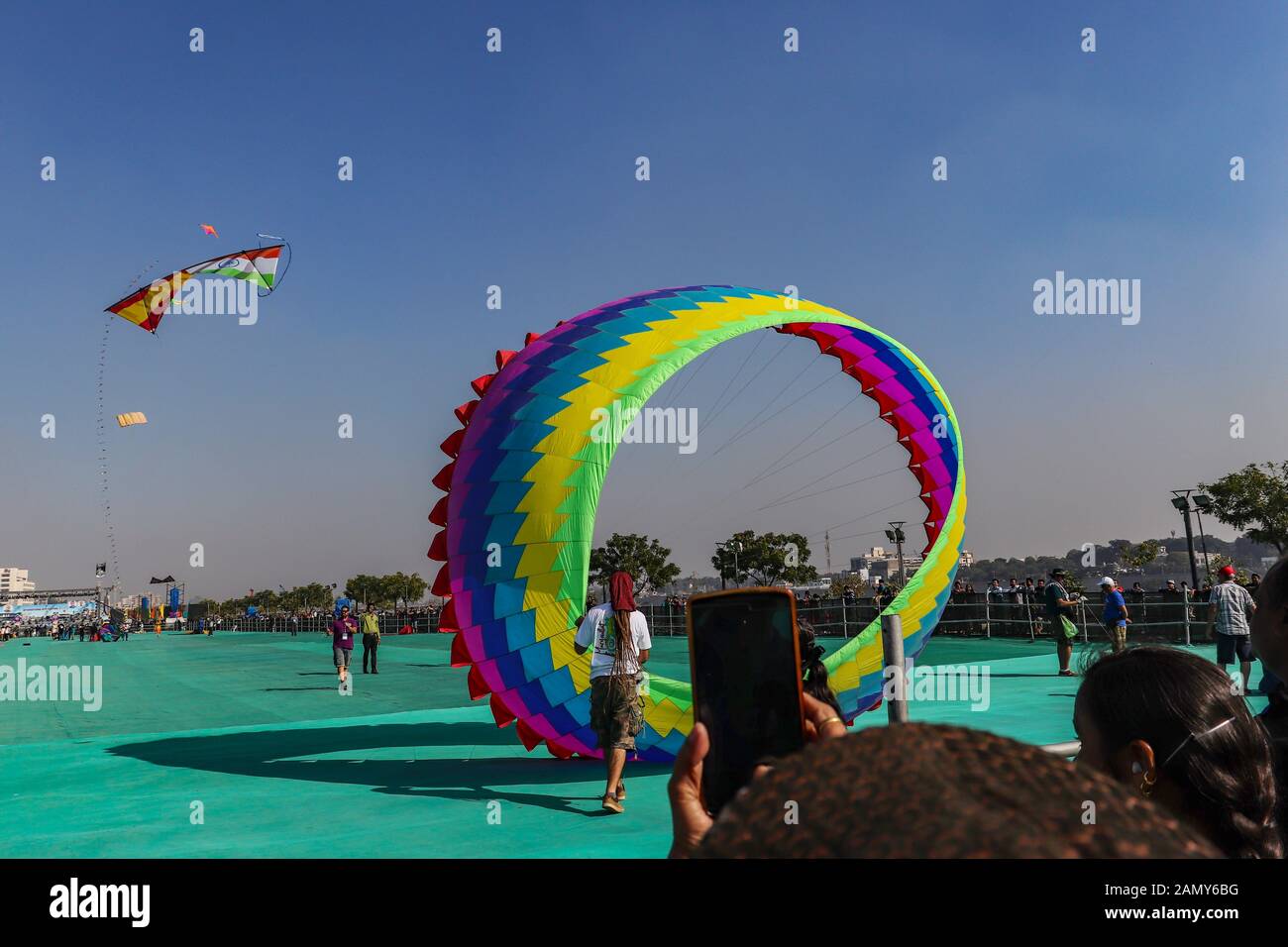 International kite festival2020/AhmedabadGujarat during