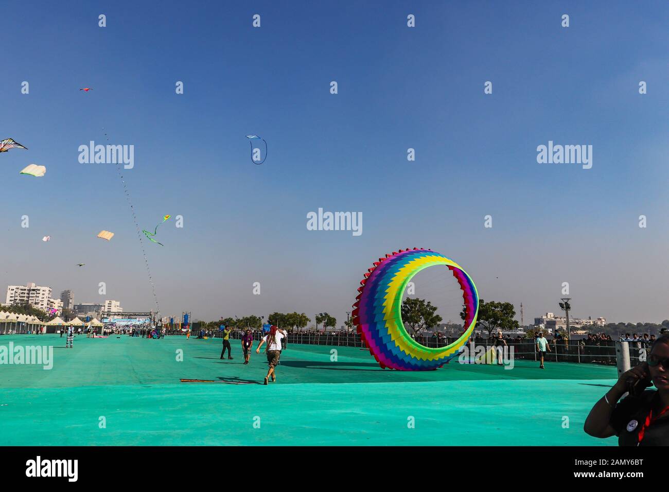 International kite festival2020/AhmedabadGujarat during