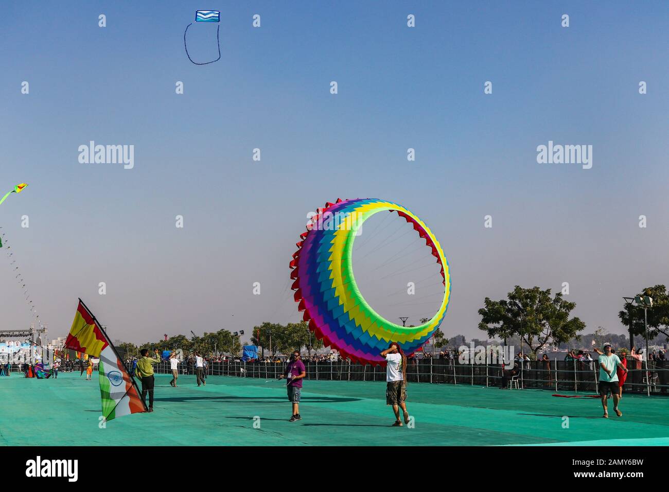 Uttarayan kite festival kite sankranti hi-res stock photography