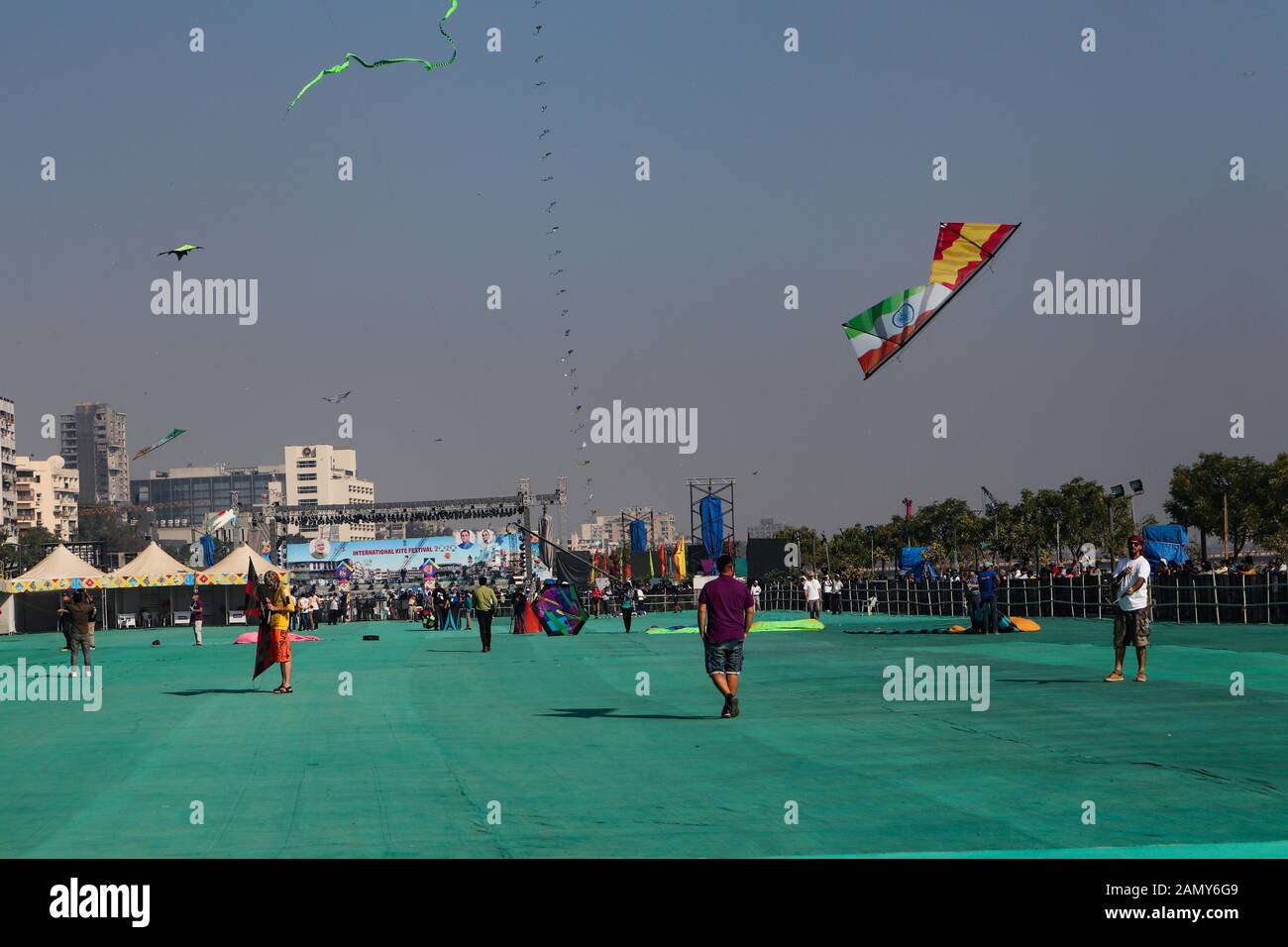 International kite festival2020/AhmedabadGujarat during