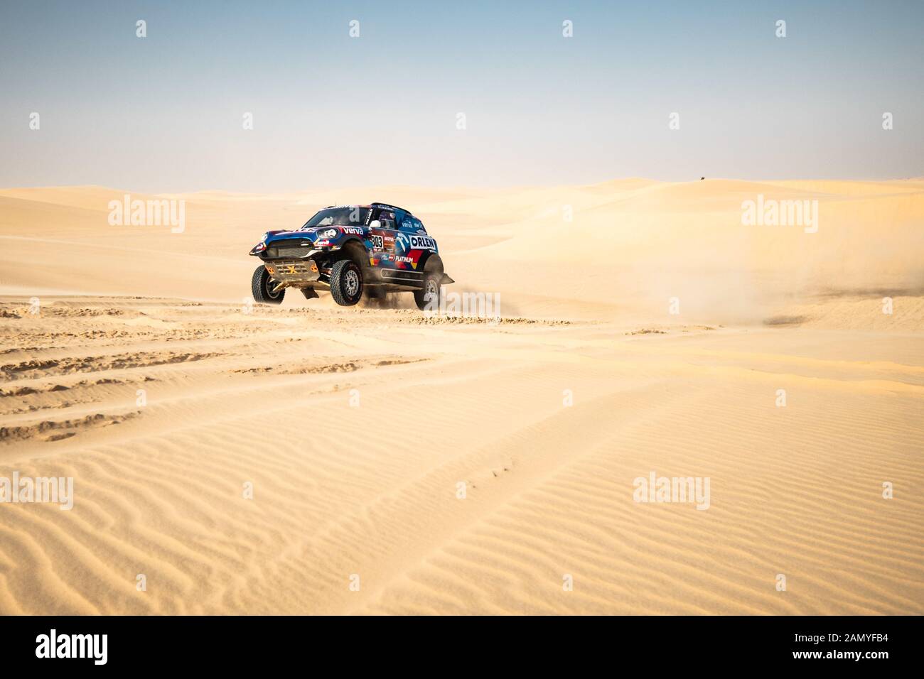 Jeddah Saudi Arabia 15th Jan Driver J Przygonski 303 During The 7th Stage Of The