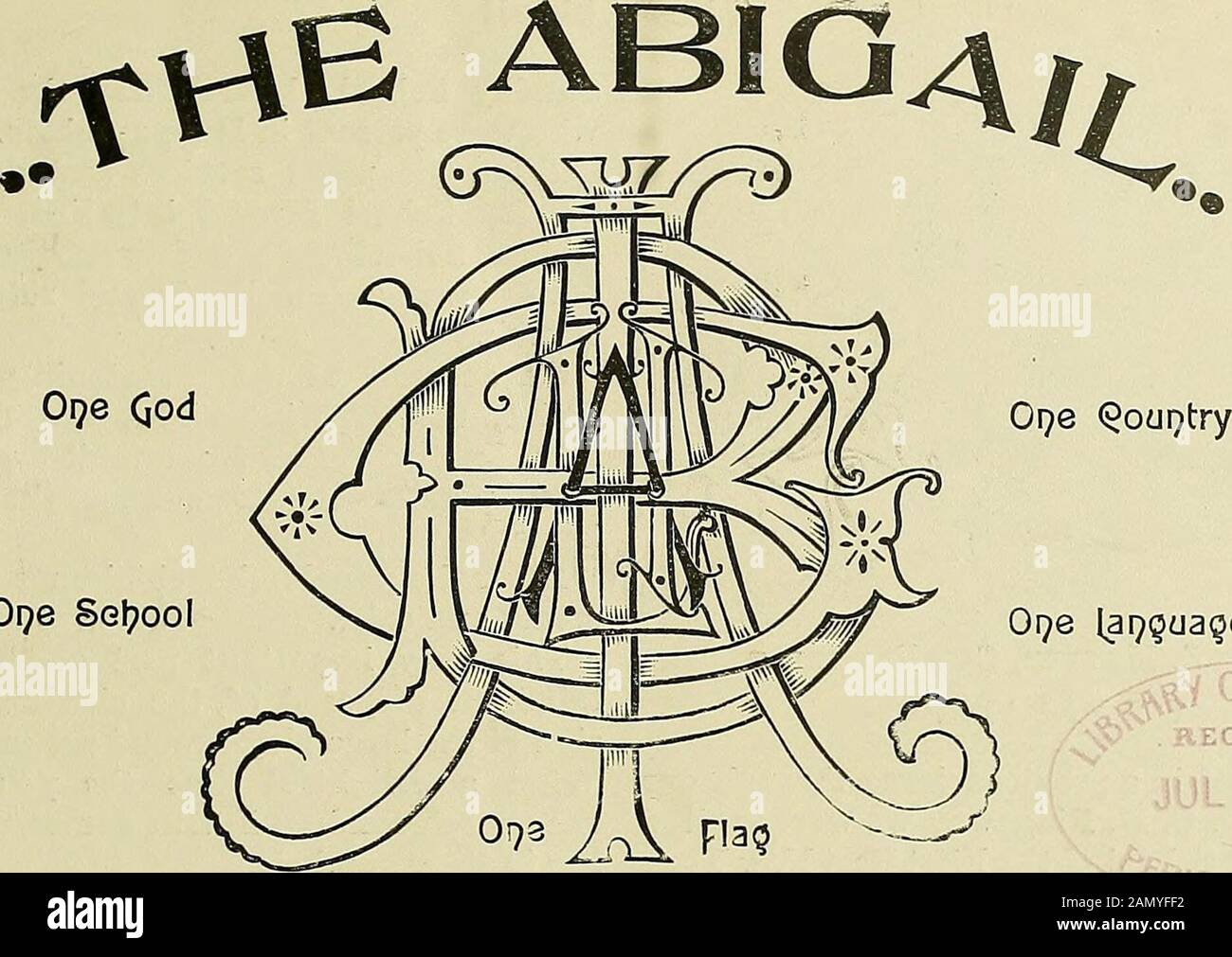 The Abigail ..[Organ of the Abigail free school and kindergarten] . IX.(  The children who attend this School will beprovided each day with a  substantial lunch. I ^- A record will be