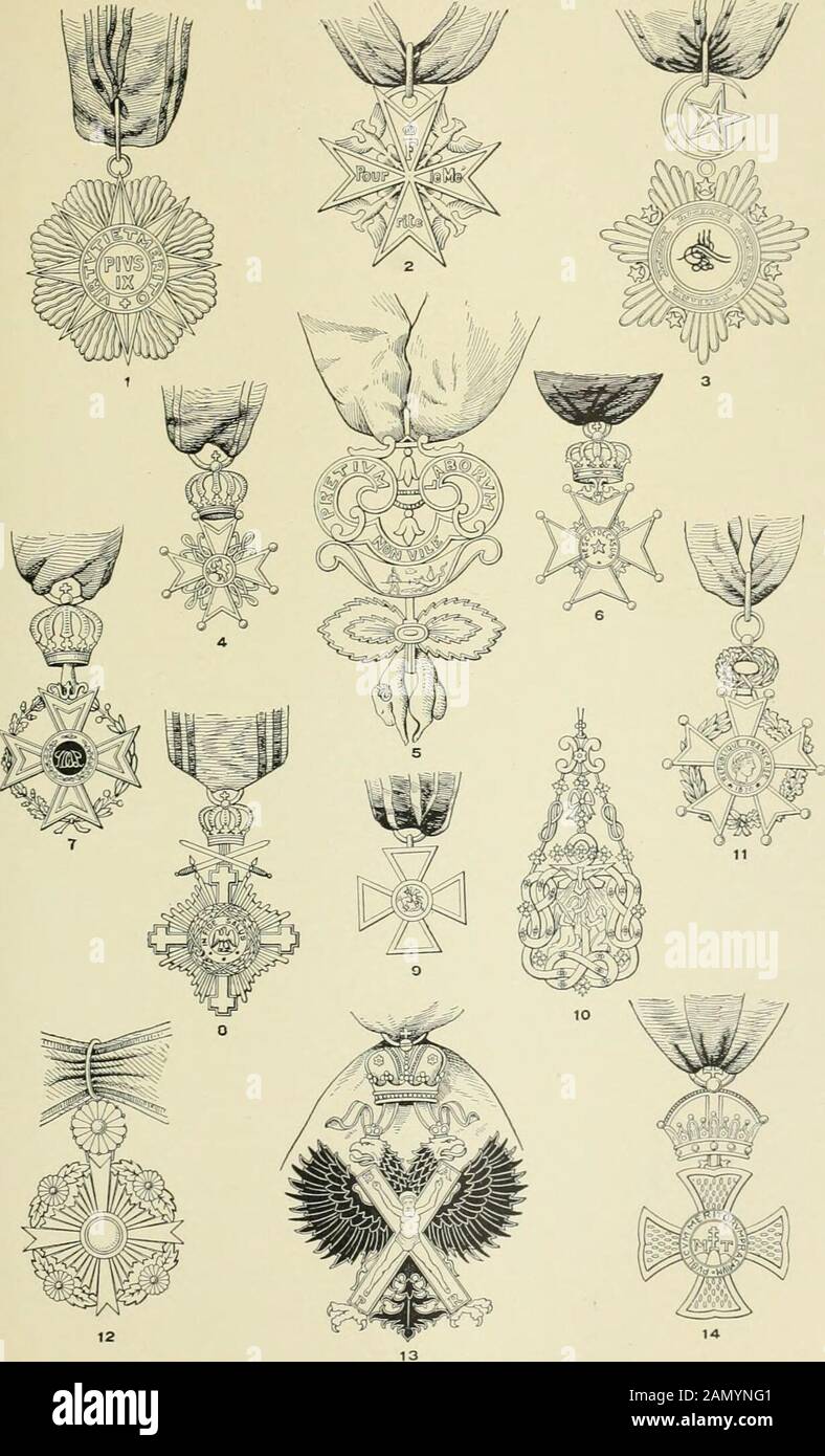 The new international encyclopaedia . n. See also Plate of Orders. Order of the Precious Star.âAn order withthree classes. Order of Merit.âA civil order, with threeclasses. CONGO free state. African Star. See above under Belgium. DENMARK. Elephant. Danebrog. See also Plate of Orders. FRANCE. *Leqion of Honor. This is the only existingorder in France. So also Plate of Orders. Annunciation. See Annunciade. Saint Louis. Our Ladii of .Mount Carmel.âAn order foundedby Henry IV. The Order of Saint LazarusFrance was later attached to it. .Militanj Order of Merit.âAn order foundedbv Louis XV. in 1759 Stock Photo
