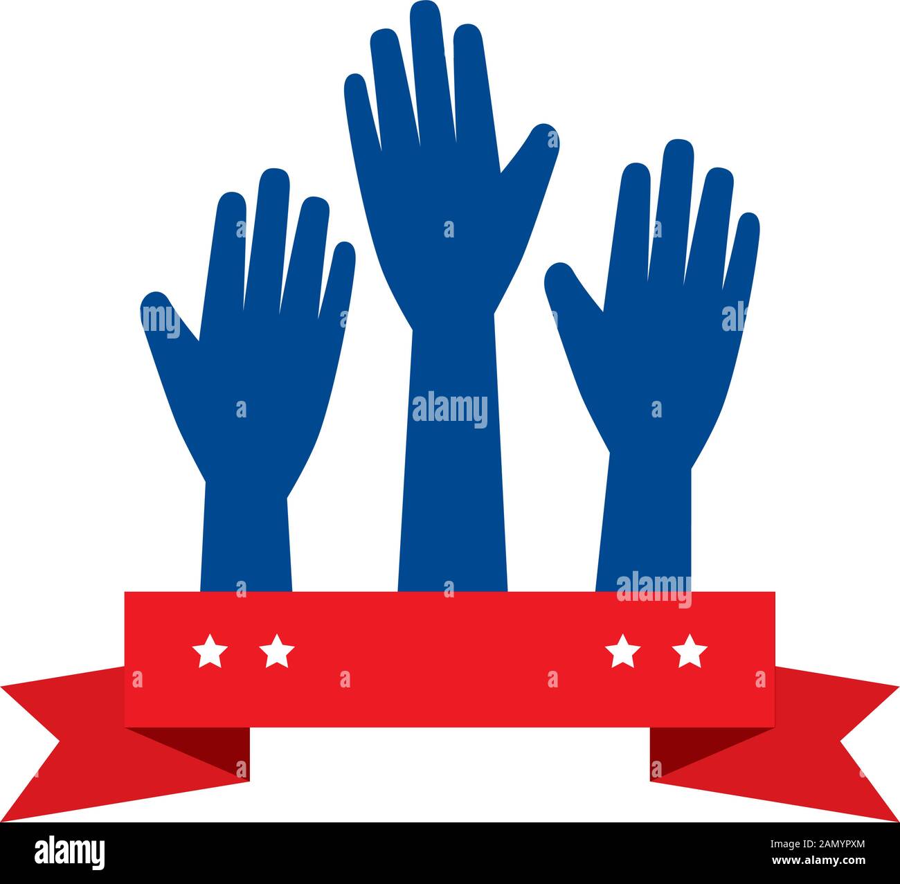 Labor union ribbon Stock Vector Images - Alamy