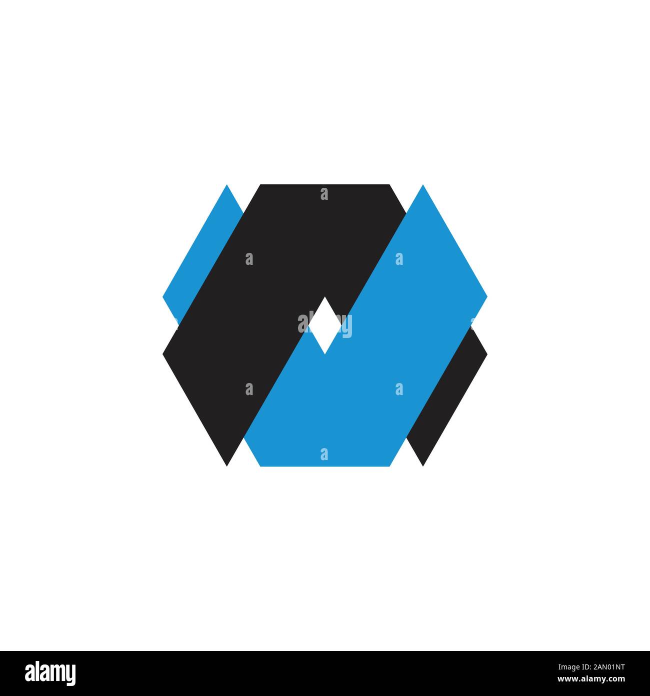 letter av linked geometric logo vector Stock Vector Image & Art - Alamy