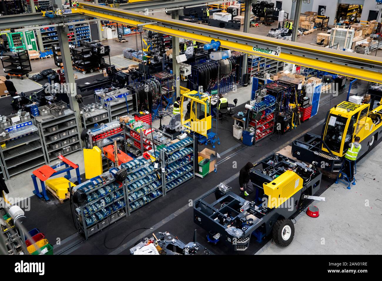 Combilift forklift company in Annahagh, Co. Monaghan where Taoiseach