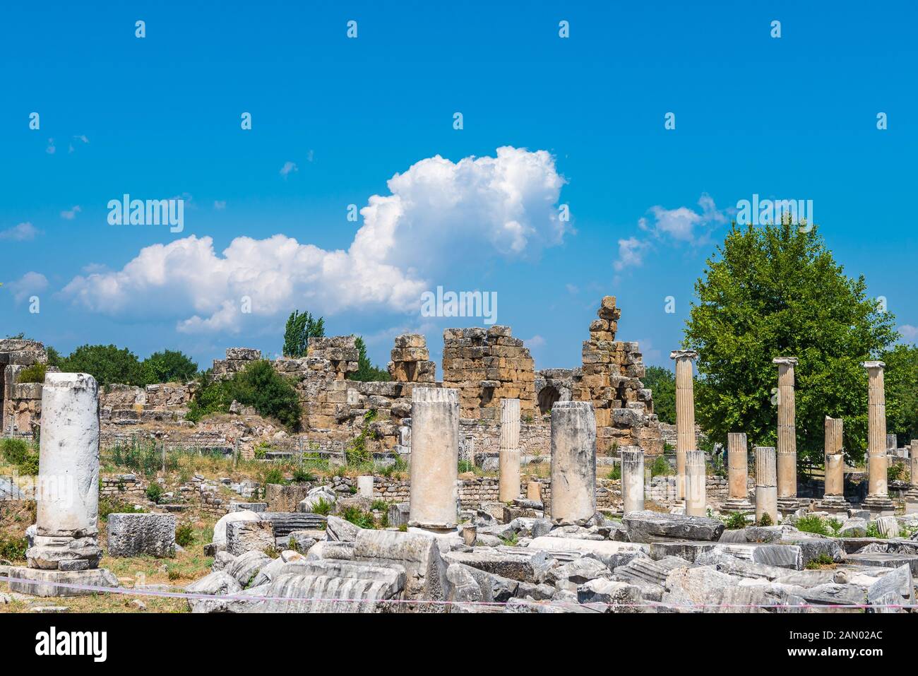 Ancient city of Aphrodisias, Aydın, Turkey Stock Photo - Alamy