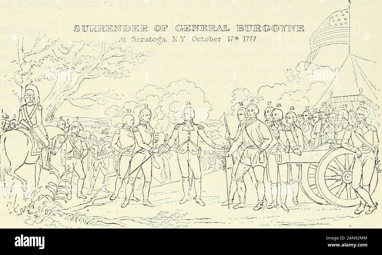 The national Capitol; its architecture, art and history . of his actualknowledge of the war and his personal acquaintance with the builders of thenation. The $32,000 which he received from Congress in payment for thefour pictures was only a reasonable compensation for the time occupied andthe cleverness displayed in the studies and finished works. For their histori-cal value, if for naught else, the paintings are worthy of the place theyoccupy. The individual portraits are valuable as replicas of life portraitscontained in the small original pictures now in the Trumbull collection atYale Unive Stock Photo