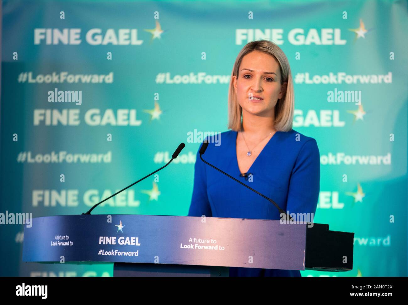 Minster for European Affairs Helen McEntee during the launch of the