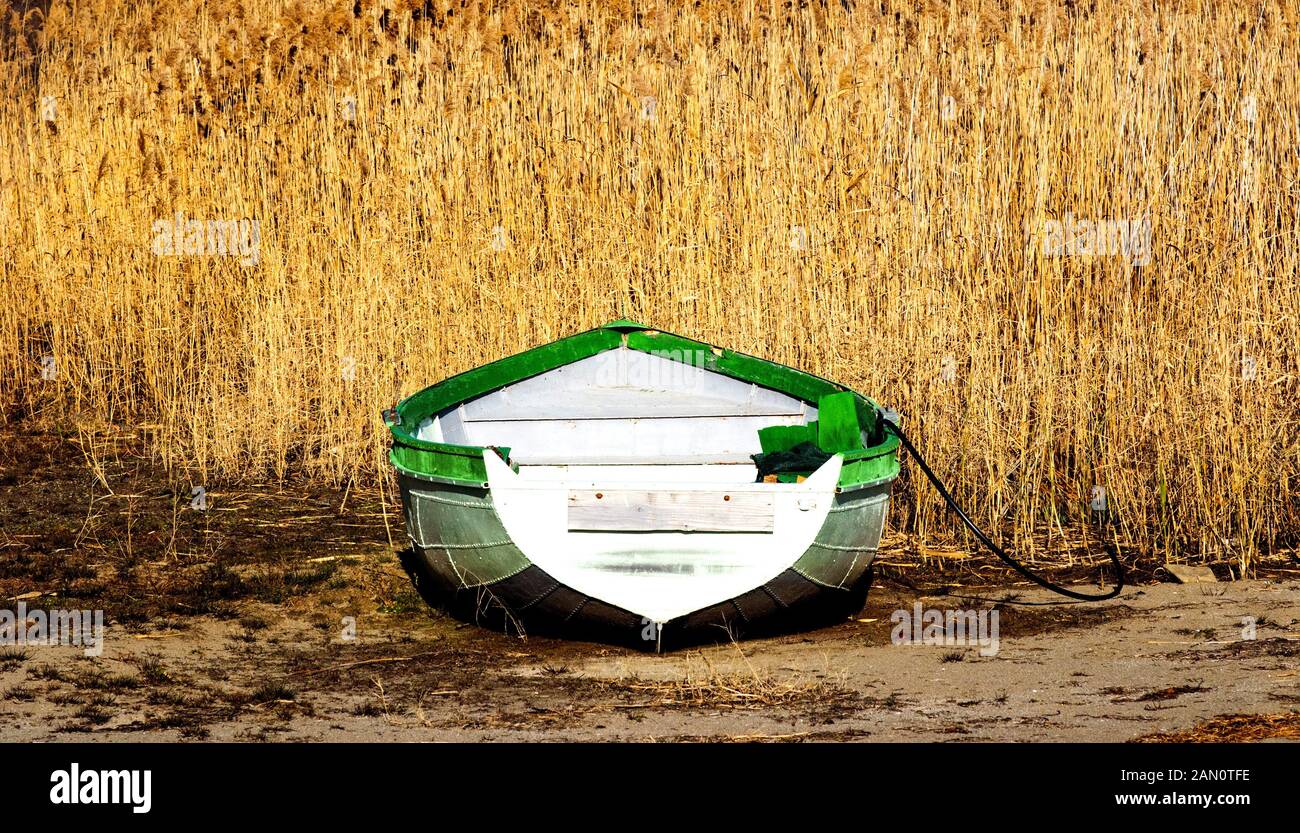 Green line fishing boat rod hi-res stock photography and images - Alamy