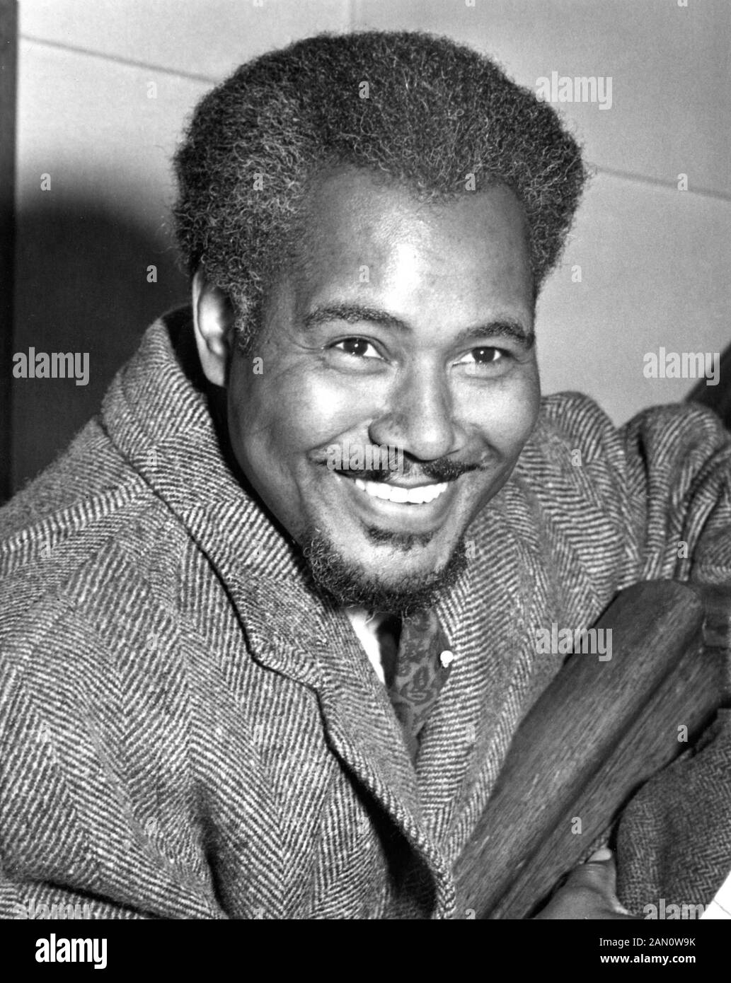 Actor REX INGRAM returning to NEW YORK on Italian Ocean Liner REX November 9th 1939 after 6 Months in ENGLAND playing Djinn in THE THIEF OF BAGDAD (released in 1940) for LONDON FILMS / ALEXANDER KORDA Stock Photo