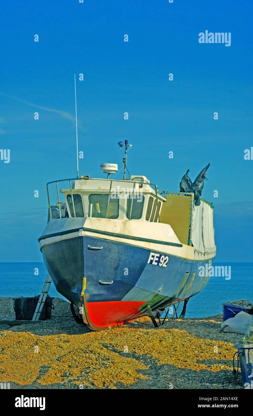 Dungeness, Fishing Boat Beach, Kent Stock Photo Alamy