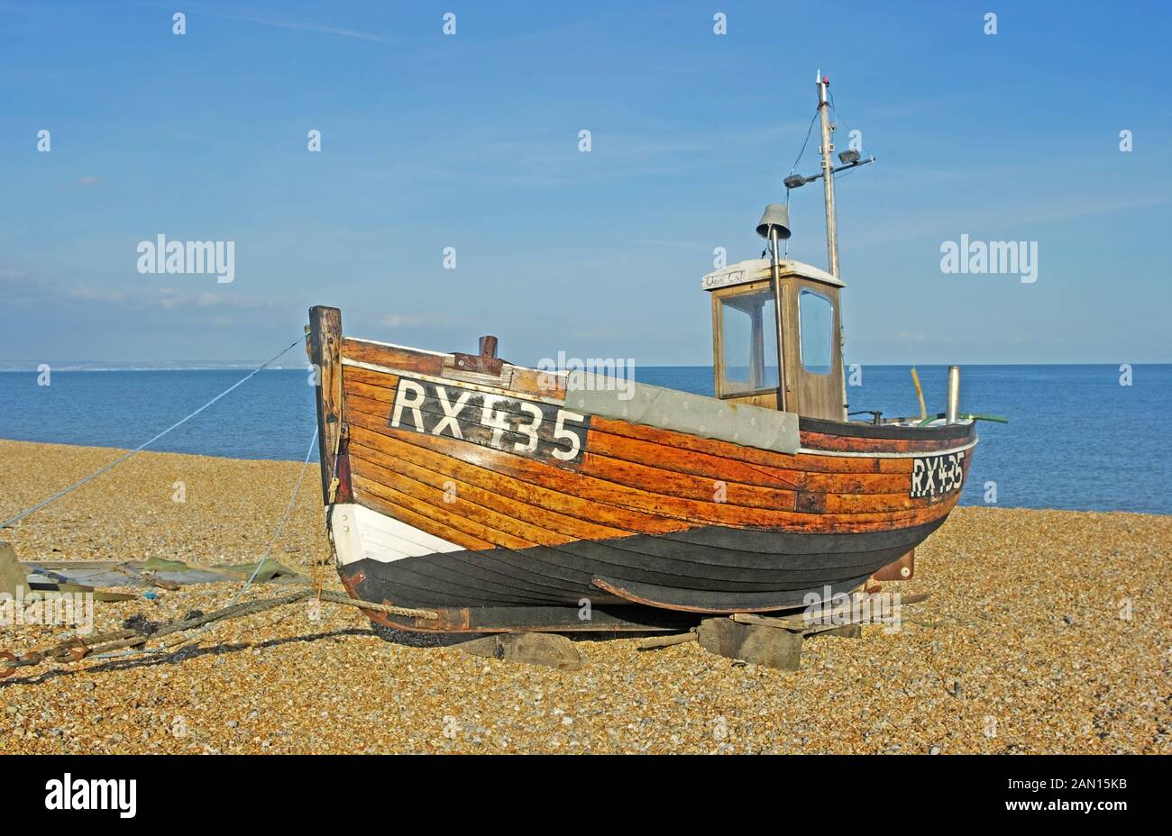 Dungeness, Fishing Boat Beach, Kent Stock Photo - Alamy