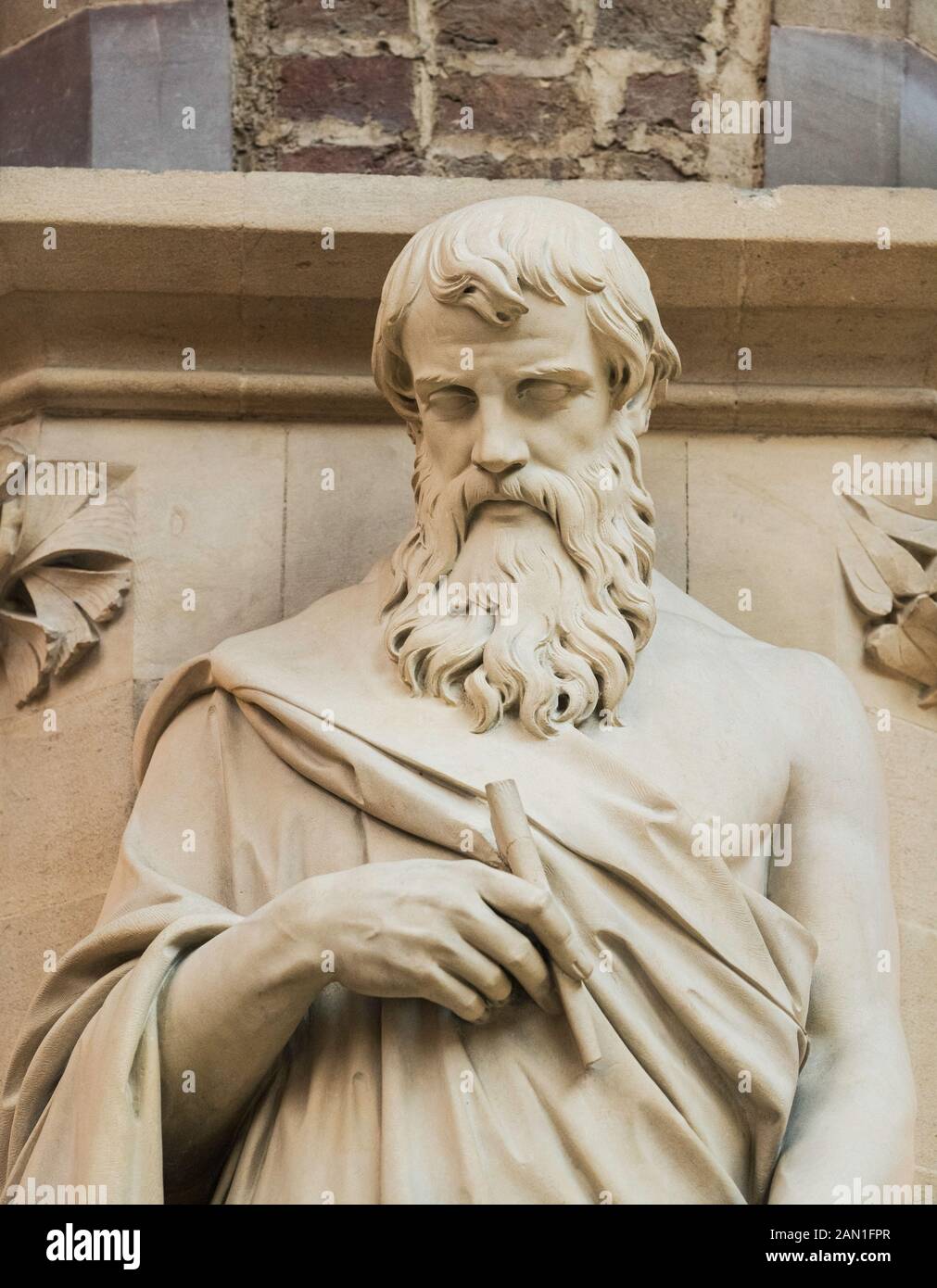 Statue of Euclid Oxford natural history museum Oxford England UK Stock  Photo - Alamy