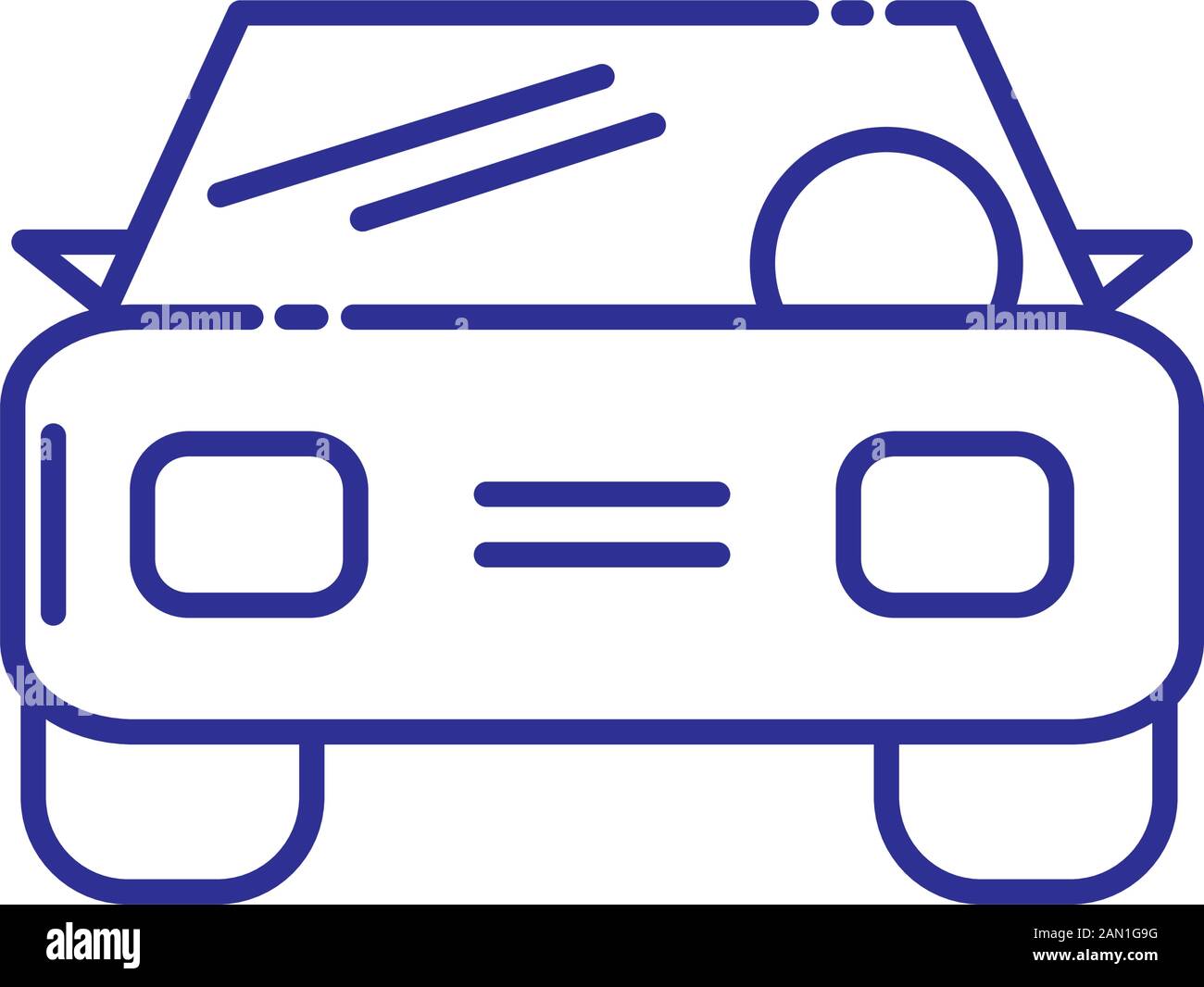Isolated car vehicle vector design Stock Vector Image & Art - Alamy