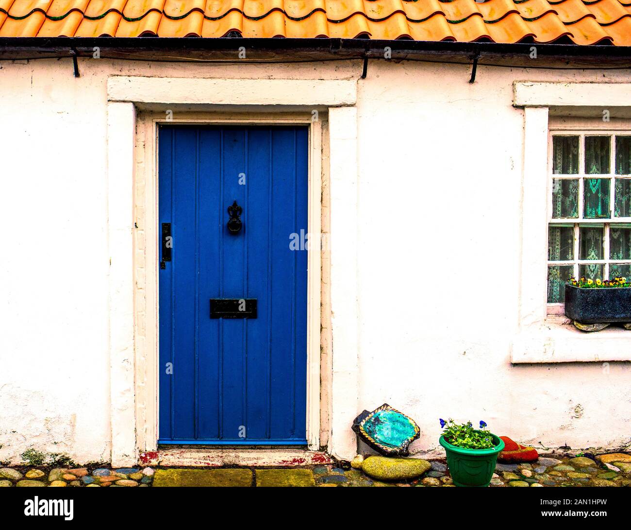 The Blue Door Stock Photo Alamy