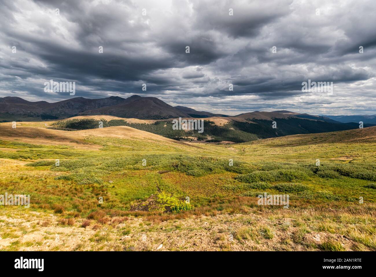 View of Mount Evans, Colorado Stock Photo Alamy