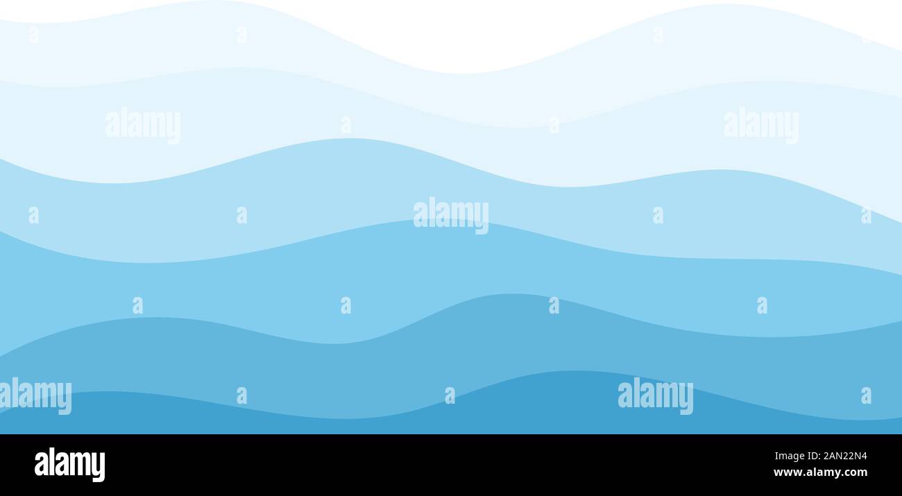Abstract Water wave vector illustration design background Stock Vector ...