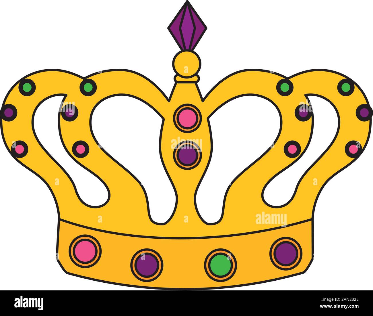 Isolated royal crown vector design Stock Vector Image & Art - Alamy